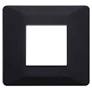 L&T entice 4 Module Cover Plate (Without Grid Frames) (Pack of 10) [Black Beauty]
